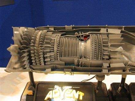 渠县发动机模型