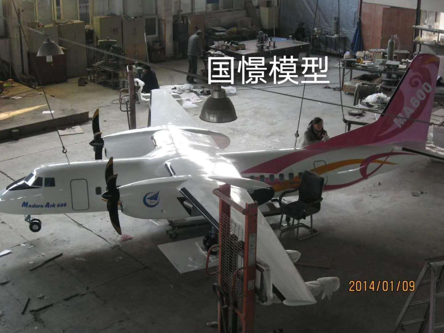 渠县飞机模型