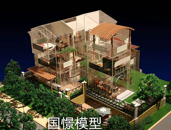 渠县建筑模型