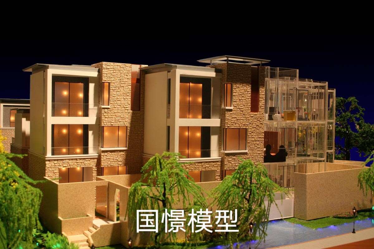 渠县建筑模型