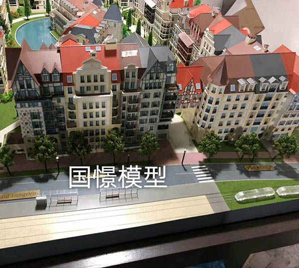 渠县建筑模型