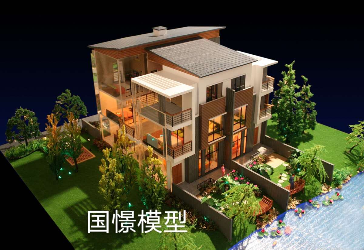 渠县建筑模型