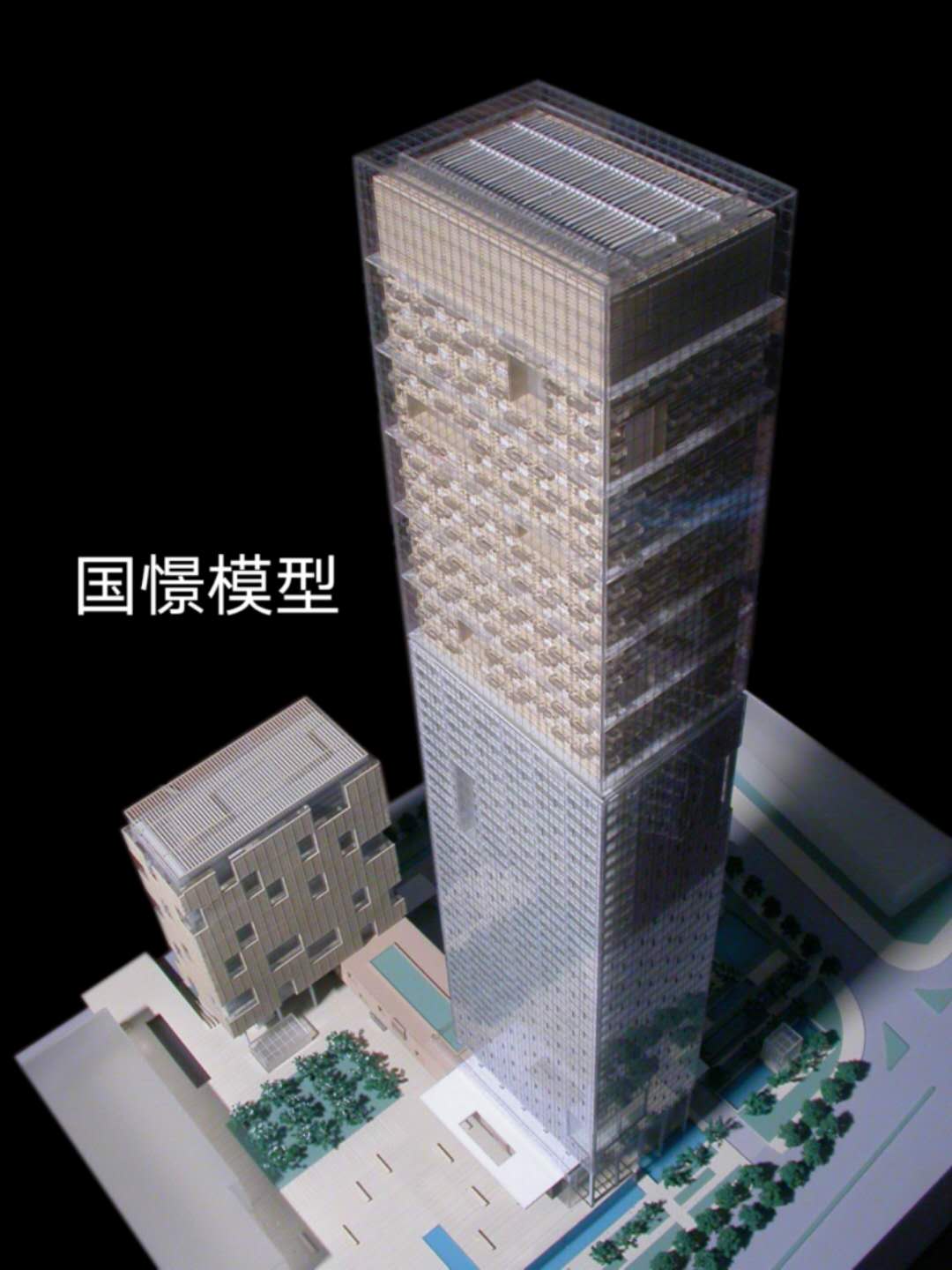 渠县建筑模型