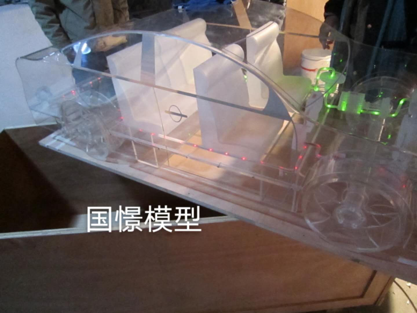 渠县透明车模型