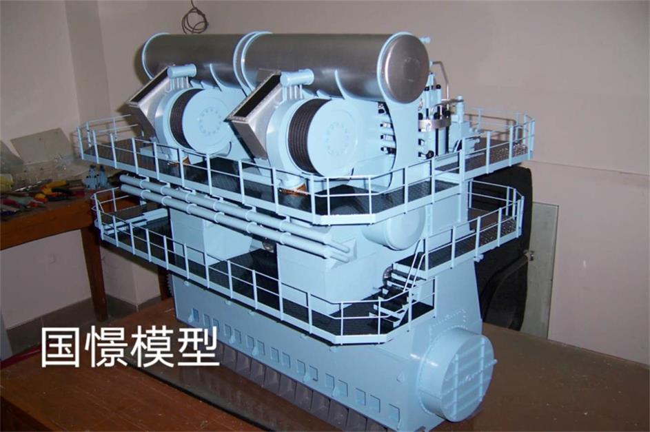 渠县飞机发动机模型