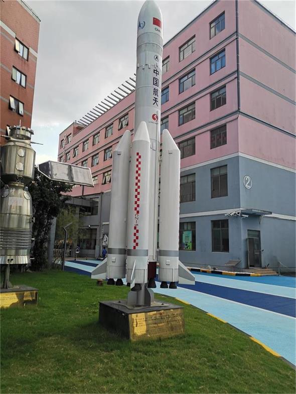 渠县航天航空模型